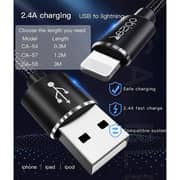 Yesido USB to Lightning Charging Cable 1.2m Black