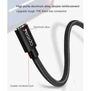 Yesido USB to Lightning Charging Cable 1.2m Black