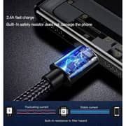 Yesido USB to Lightning Charging Cable 1.2m Black