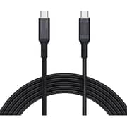 Aukey Nylon Braided USB-C To USB-C Cable 1.8m Black
