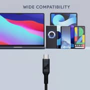 Aukey Nylon Braided USB-C To USB-C Cable 1.8m Black