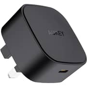 Aukey USB-C Charger With USB-C To Lightning Cable 1.2m Black