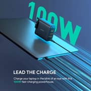 Aukey 4 Port GaN 100W Wall Charger Black
