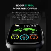 Aukey 43mm TFT Display, Heart Rate Monitor, Smartwatch, Black