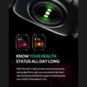 Aukey 43mm TFT Display, Heart Rate Monitor, Smartwatch, Black