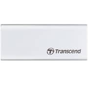 Transcend External SSD USB 3.1 Gen 2 Type C 500GB White TS500GESD260C