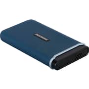 Transcend External SSD PCIe to USB 3.1 Type C 500GB Navy Blue TS500GESD370C