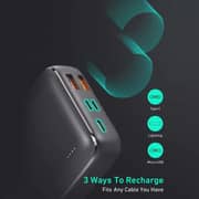 Aukey Power Bank 20000mAh Black PB-N74S