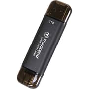 Transcend External SSD USB Type C/A 1TB Black TS1TESD310C