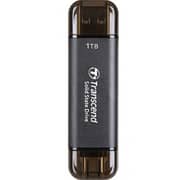 Transcend External SSD USB Type C/A 1TB Black TS1TESD310C