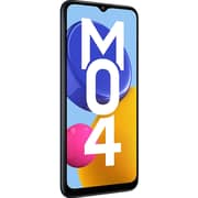 هاتف سامسونج M04 بذاكرة داخلية 64 جيجابايت ويدعم شبكة الجيل الرابع 4G وبلون أزرق داكن