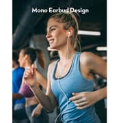 Ravpower Mono Wired In Ear Earphone White