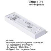 Tromatz Simple Pro Rechargeable Toothbrush With Bioelectric Microcurrent Waves TROMATZ-S-P
