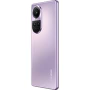 هاتف أوبو رينو 10 برو بذاكرة 256 جيجابايت لون أرجواني لامع ويدعم 5G - طلب مسبق