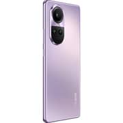 هاتف أوبو رينو 10 برو بذاكرة 256 جيجابايت لون أرجواني لامع ويدعم 5G - طلب مسبق