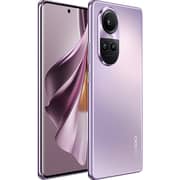 هاتف أوبو رينو 10 برو بذاكرة 256 جيجابايت لون أرجواني لامع ويدعم 5G - طلب مسبق