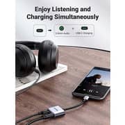 Ugreen USB-C To 3.5mm Headphone And Charger Adapter Grey