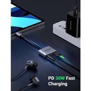 Ugreen USB-C To 3.5mm Headphone And Charger Adapter Grey
