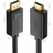 Ugreen Display Port To HDMI Cable 1m Black
