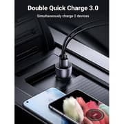 Ugreen Fast Car Charger 36 Watts Grey