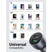 Ugreen Fast Car Charger 36 Watts Grey