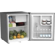 KROME 60L Single Door Refrigerator Silver - KR-RDC60H