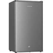 KROME 120L Single Door Refrigerator Inox Silver - KR-RDC120H