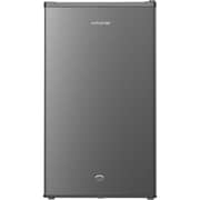 KROME 120L Single Door Refrigerator Inox Silver - KR-RDC120H