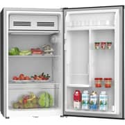 KROME 120L Single Door Refrigerator Inox Silver - KR-RDC120H