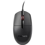 Promate Wired Optical Mouse Black