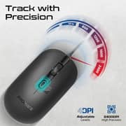 Promate Wired Optical Mouse Black