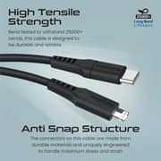 Promate Power Delivery Dual Port Adapter 25 Watts With Ultra-Fast USB-C To Lightning Cable Black