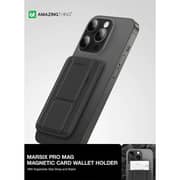 Amazing Thing Marsix Pro Mag Magnetic Wallet Case Card Holder Black iPhone 14, 13 & 12 Series