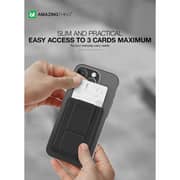 Amazing Thing Marsix Pro Mag Magnetic Wallet Case Card Holder Black iPhone 14, 13 & 12 Series