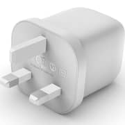 Belkin Dual USB-C GaN Wall Charger With PPS 45 Watts White