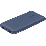 Belkin BCHARGE 3P Dual USB-A & USB-C Power Bank 10000mAh Blue BPB011BTBL