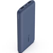 Belkin BCHARGE 3P Dual USB-A & USB-C Power Bank 10000mAh Blue BPB011BTBL