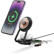 Green Lion 3-In-1 MagCharge Hub Black