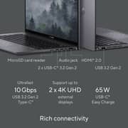 Asus Zenbook 14 OLED (2023) Ultrabook - AMD Ryzen 7-7730U / 14inch OLED / 1TB SSD / 16GB RAM / Shared AMD Radeon Graphics / Windows 11 Home / English & Arabic Keyboard / Jade Black / Middle East Version - [UM3402YA-OLEDR7W]