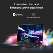 Asus Vivobook 16X (2022) Laptop - 12th Gen / Intel Core i7-12650H / 16inch WUXGA / 512GB SSD / 16GB RAM / 6GB NVIDIA GeForce RTX 4050 Graphics / Windows 11 Home / English & Arabic Keyboard / Black / Middle East Version - [K3605ZU-N1104W]