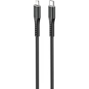 Charome Lightning To USB-C Cable 1m Black
