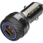 Charome C9 Dual USB Car Charger Grey