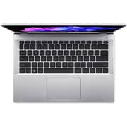 Acer Swift Go (2023) Laptop - 13th Gen / Intel Core i7-1355U / 14inch OLED / 1TB SSD / 16GB RAM / Windows 11 Home / English & Arabic Keyboard / Pure Silver / Middle East Version - [SFG14-71-74KN]