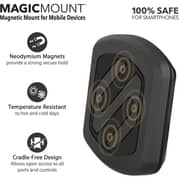 Scosche Magicmount Dash Magnetic Mount For Mobile Device Black