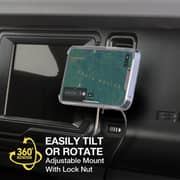 Scosche Magicmount Pro Charges Magnetic Charging Mount Black/Silver