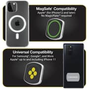 Scosche Magicmount Pro2 Window/Dash Magnetic Phone Mount Black/Silver