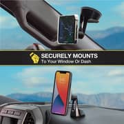 Scosche Magicmount Pro2 Window/Dash Magnetic Phone Mount Black/Silver