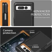 حافظة VRS ديزاين بلون أسود غير لامع لهاتف جوجل بيكسل فولد