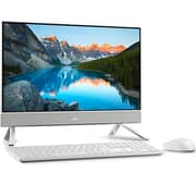 Dell Inspiron 24 All-in-One (2023) Desktop - 13th Gen / Intel Core i7-1355U / 23.8inch FHD / 512GB SSD / 16GB RAM / Shared Graphics / Windows 11 Home / English & Arabic Keyboard / White / Middle East Version - [5420-INS-1256]