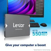 Lexar Internal SSD SATA III 512GB Black LNS100-512RBNA